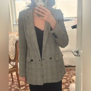 Classic Plaid Blazer